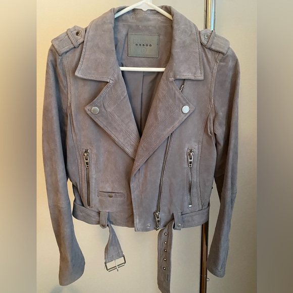 Blank NYC moto suede jacket - Picture 1 of 3